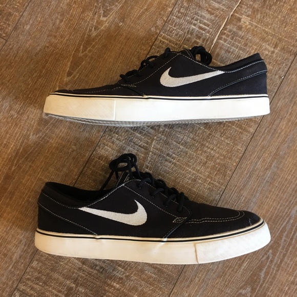 Nike Zoom Air Stefan Janoski Black Sneakers Sz 11 - Picture 3 of 8